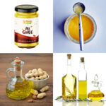 Sattvam Agro A2 Cow ghee (1Ltr) with Peanut Cold-Pressed Cooking Oil (1Ltr)